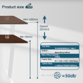 2024 Nützlicher Sit-Standard-Schreibtisch mit Rad Modern Design Green Green Multifunktion verstellbarer Kaffeetisch